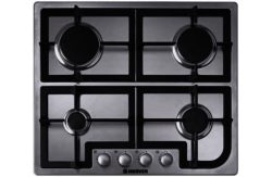 Hoover HGH64SCX Gas Hob - Stainless Steel
